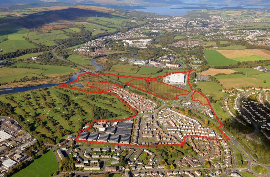 Masterplanning for Lomondgate GD Lodge Architects