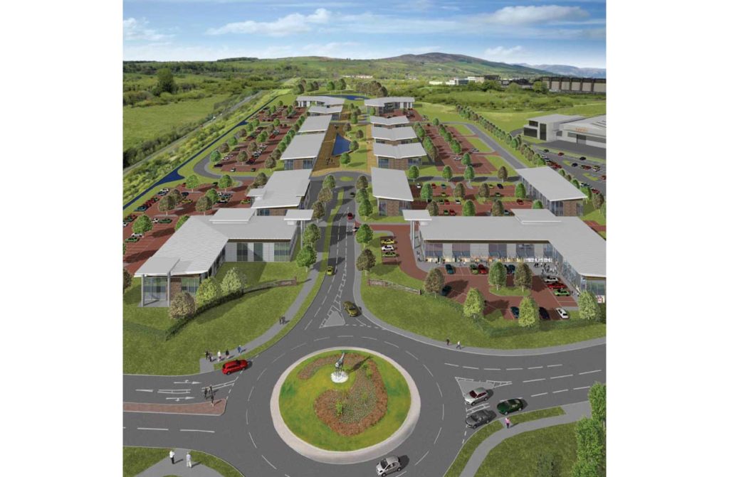 Masterplanning for Lomondgate GD Lodge Architects